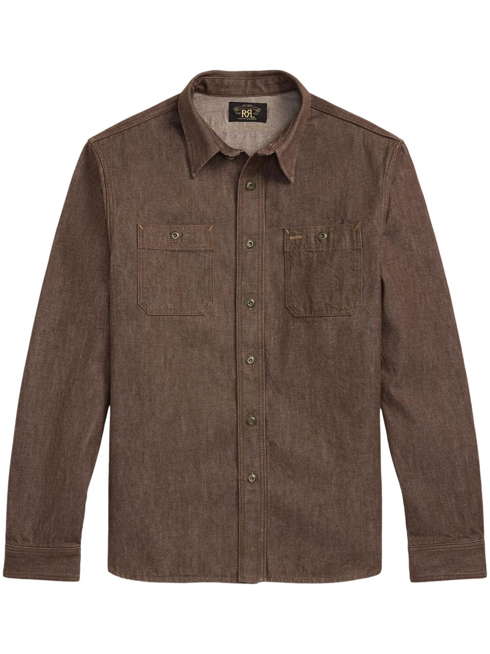 Cotton shirt - Brown