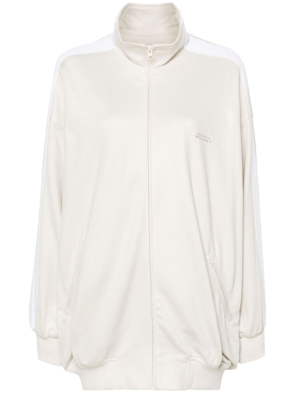 Rejane drop-shoulder jacket - Neutrals
