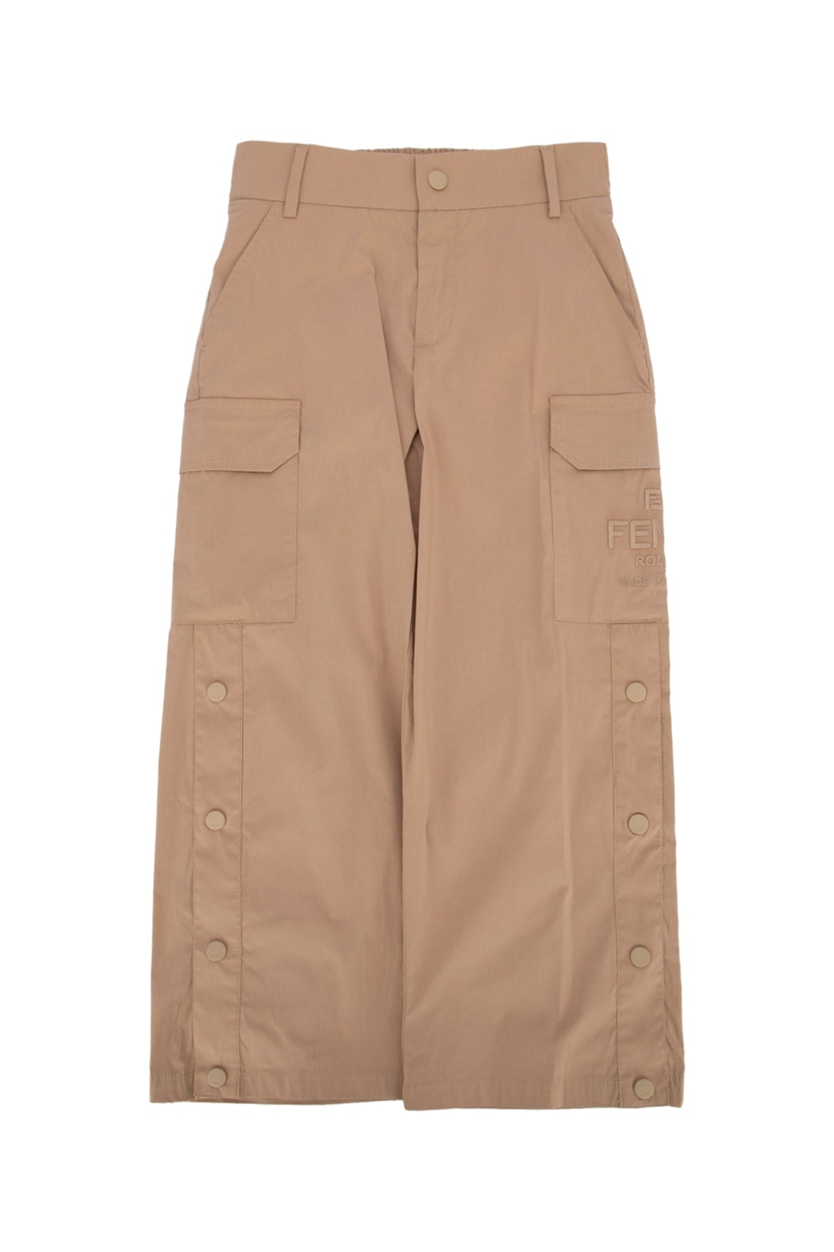 Multi-Pocket Cargo Cargo Pants — Beige