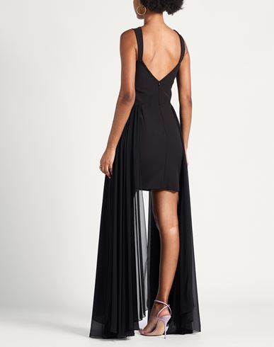 Woman Mini dress Black Size M Polyester, Elastane