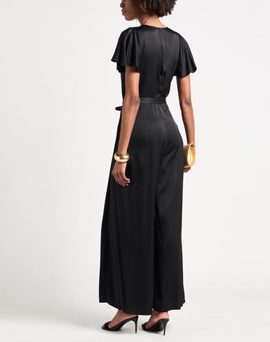Woman Jumpsuit Black Size 6 Viscose