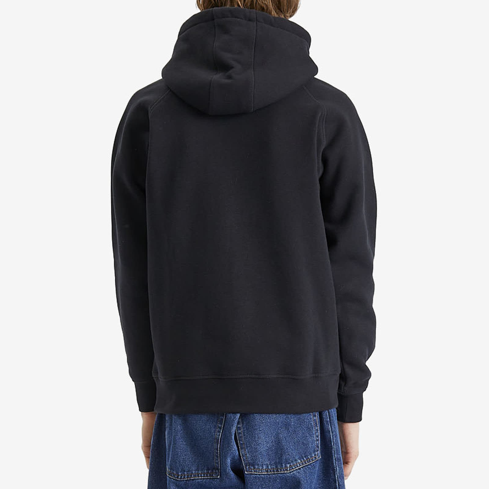 Men's Arch Logo Hoodie in Black