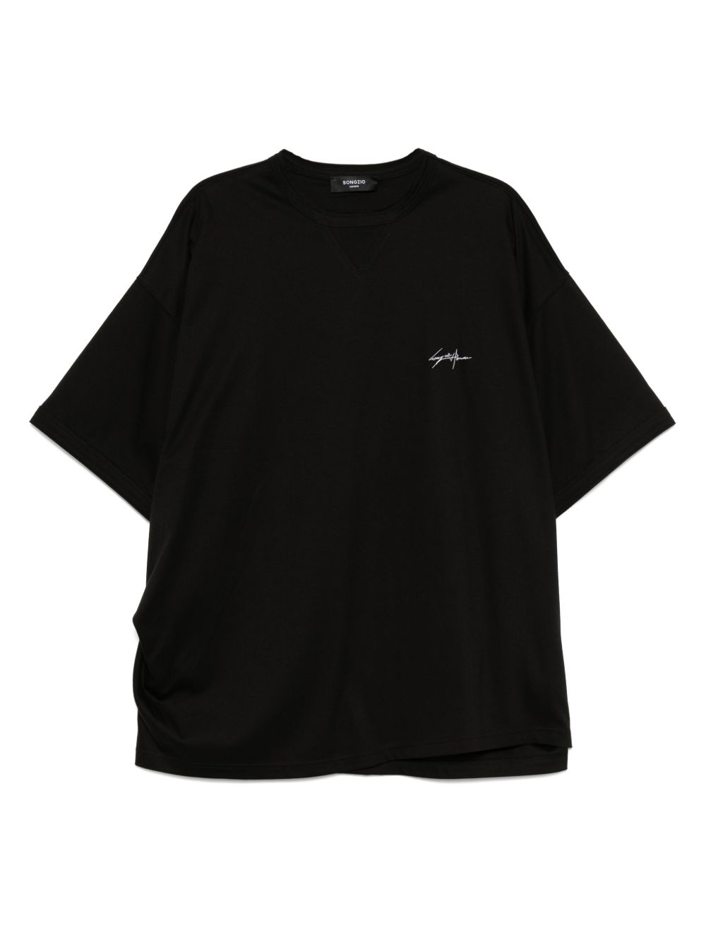 Slant autograph T-shirt - Black