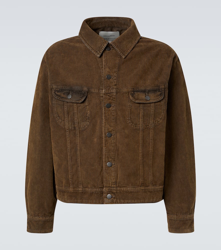 X Aaron Levine Derby corduroy jacket