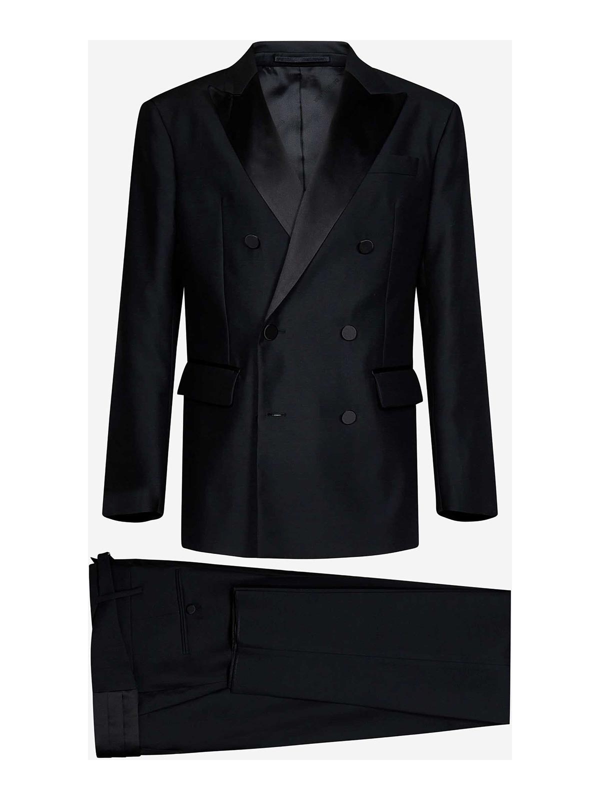 Tailored double-breasted suit