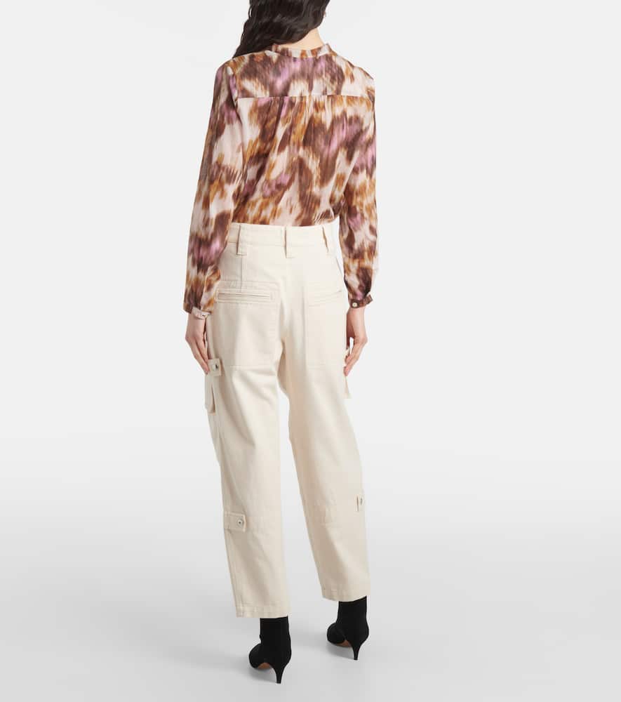 Jannick low-rise cotton cargo pants