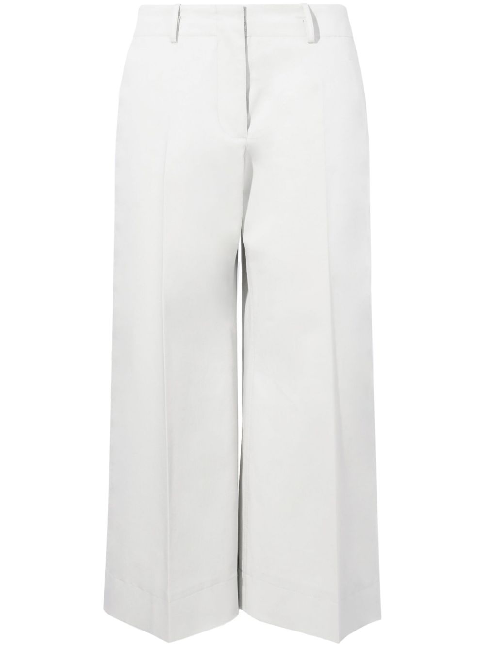 Amara Cotton Trousers - White