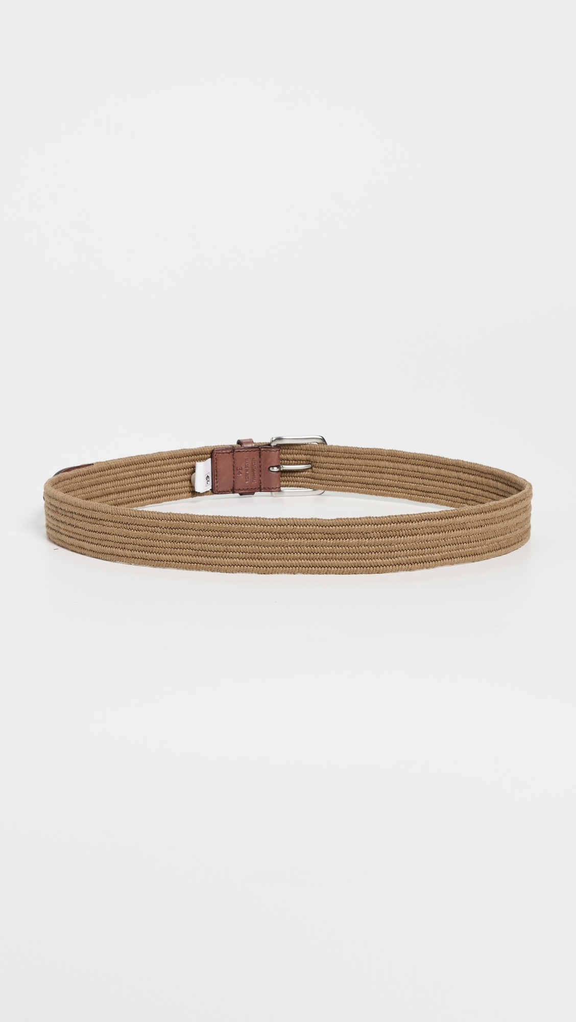 Braided Belt Brown