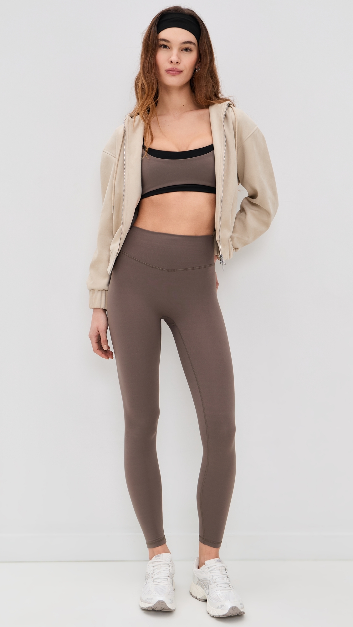 Layered Bra Walnut/Black