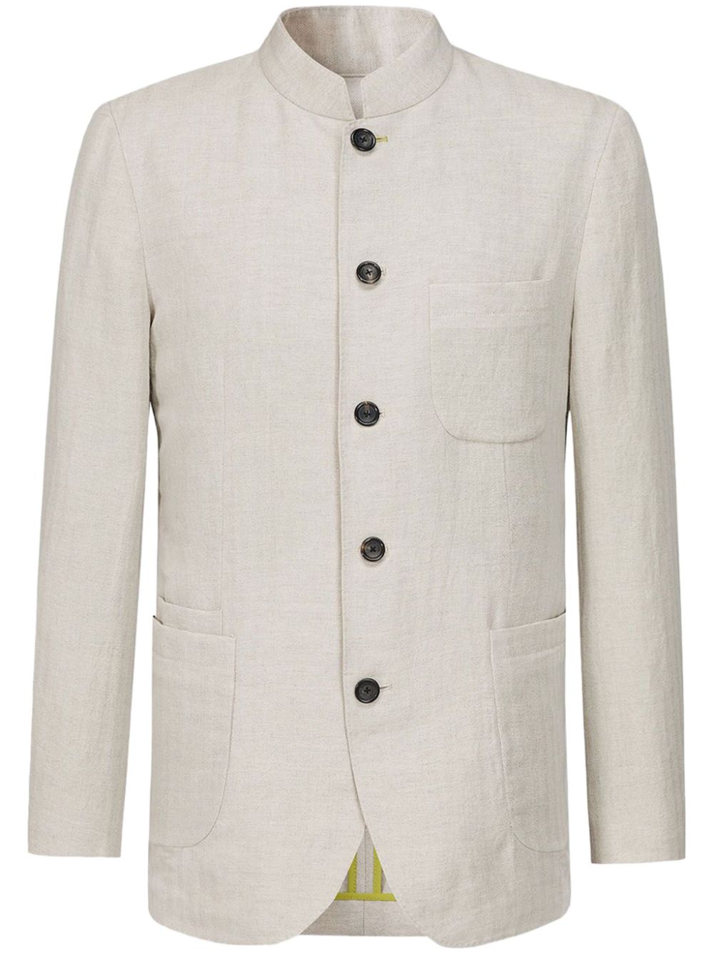 Button-up blazer - Neutrals