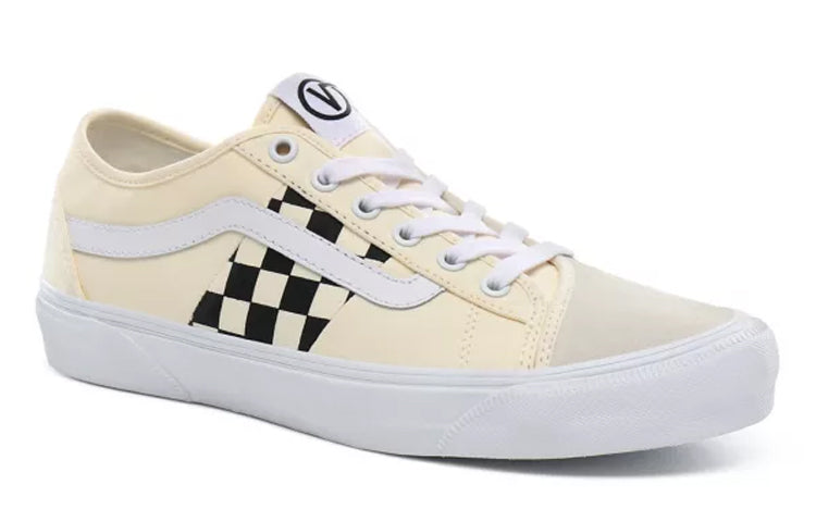 Bess Ni 'White Checkerboard'