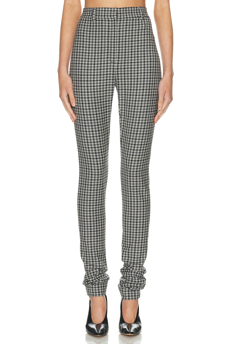 Acne Studios Peysh Check Pant in Grey
