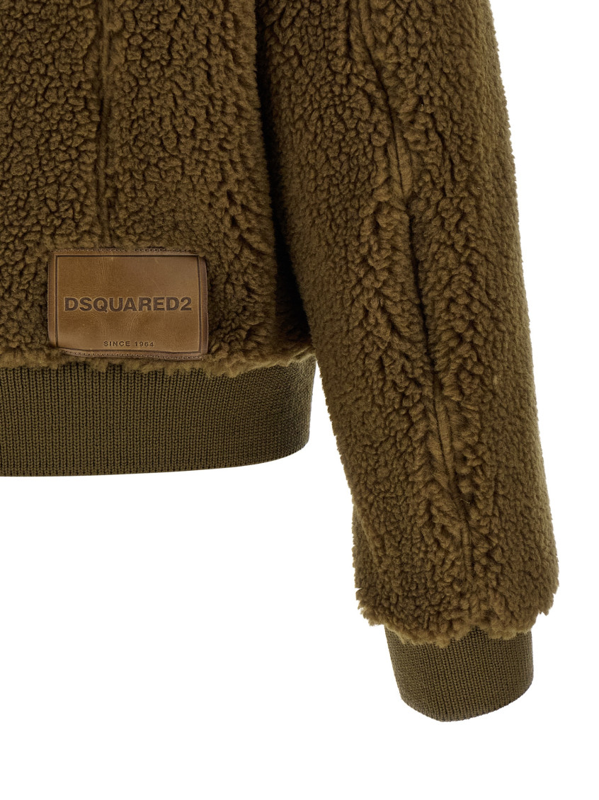 Brown Shirt Collar Jacket