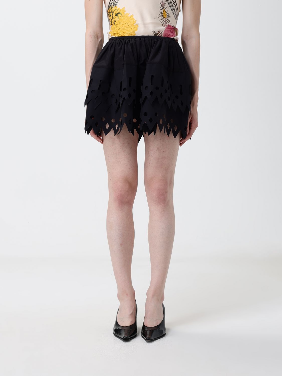 Skirt Woman color Black