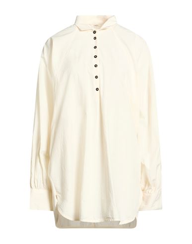 Woman Top Ivory Size 0 Cotton