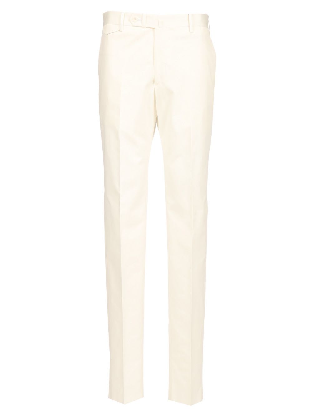 White Flannel Trousers