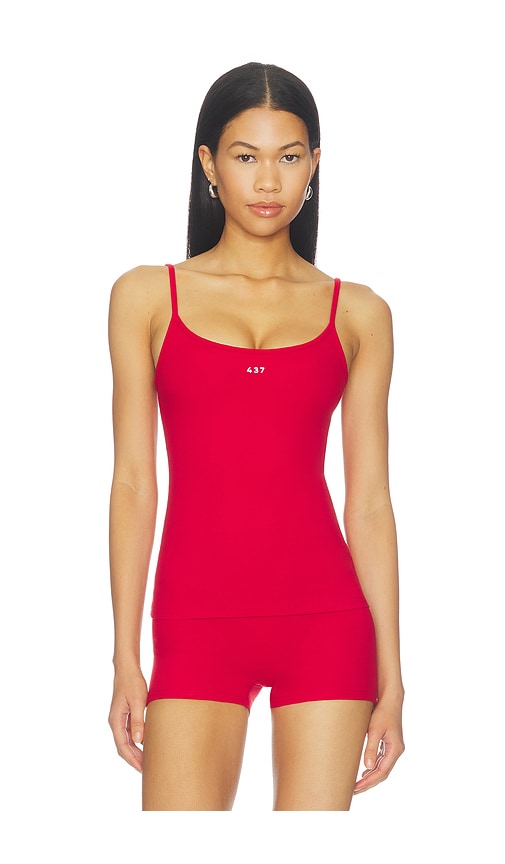 437 The Minimalist Tank Top in Red. - XS also in S