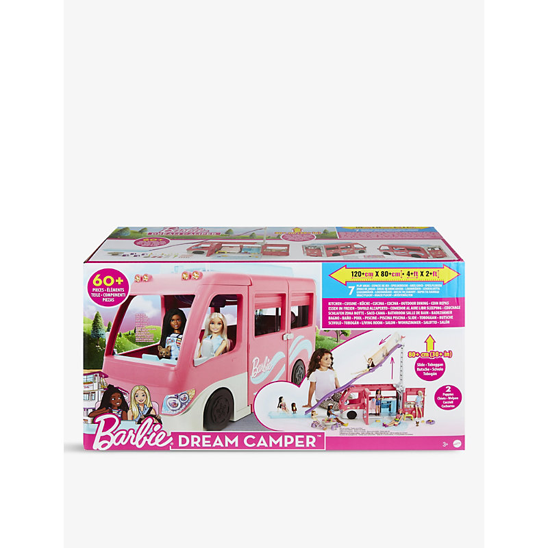 Pink/Blue/Green Kids Dream Camper Playset 13.5x33x54cm