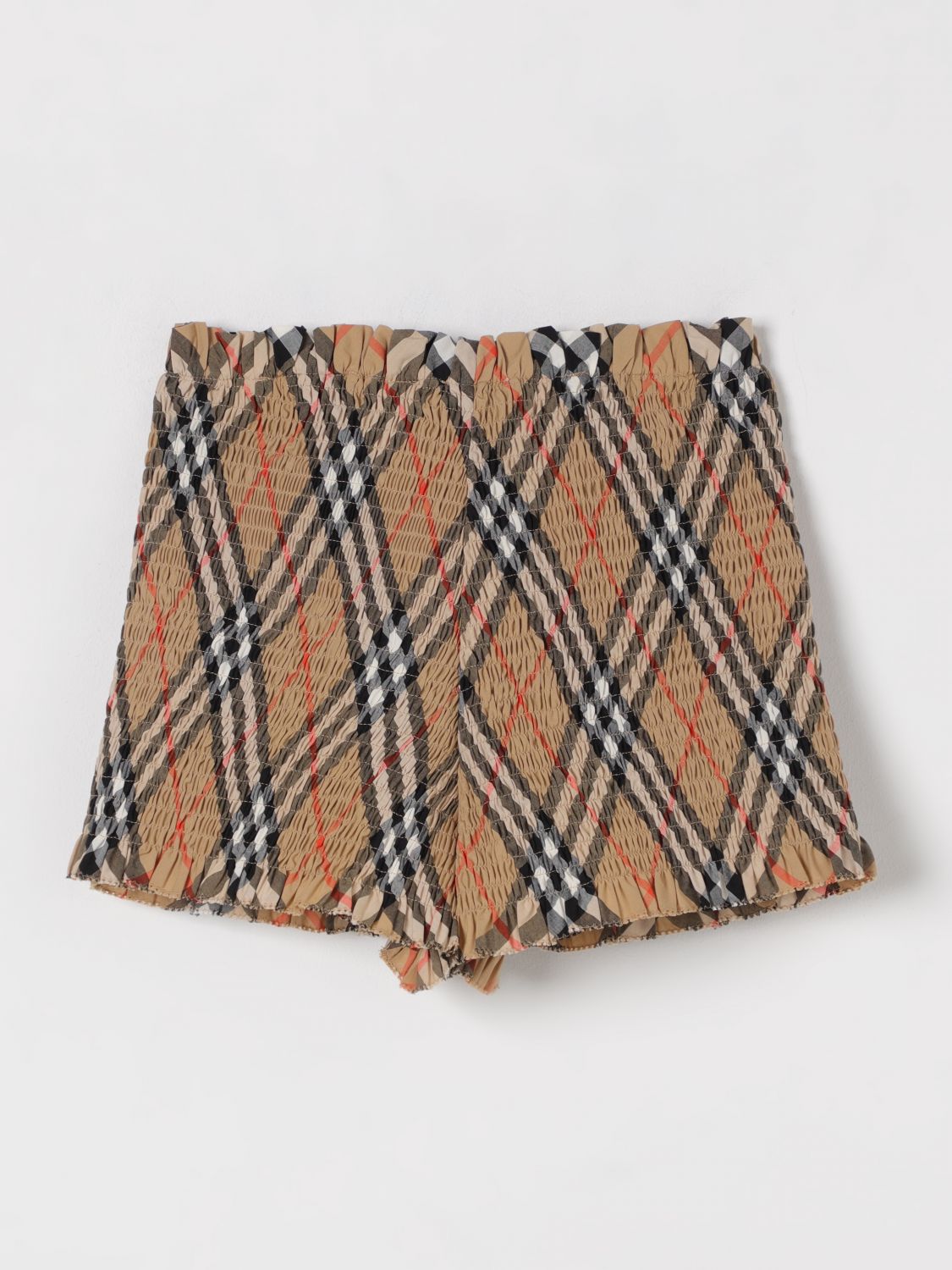 Short Kids color Beige