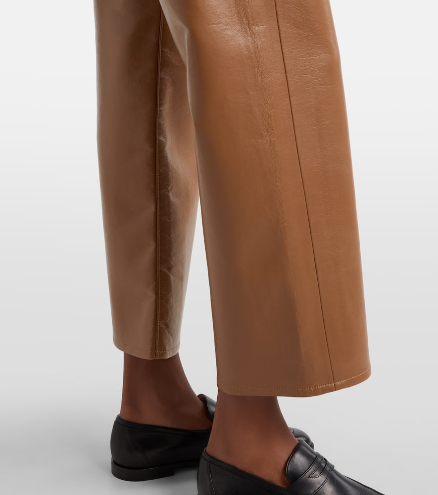 Faye cropped straight pants