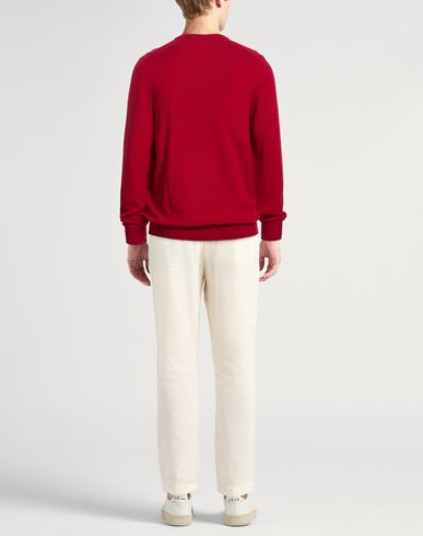 Man Sweater Red Size 48 Cashmere