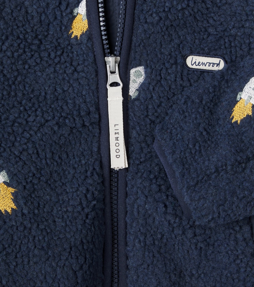 Baby Mara embroidered pile jacket