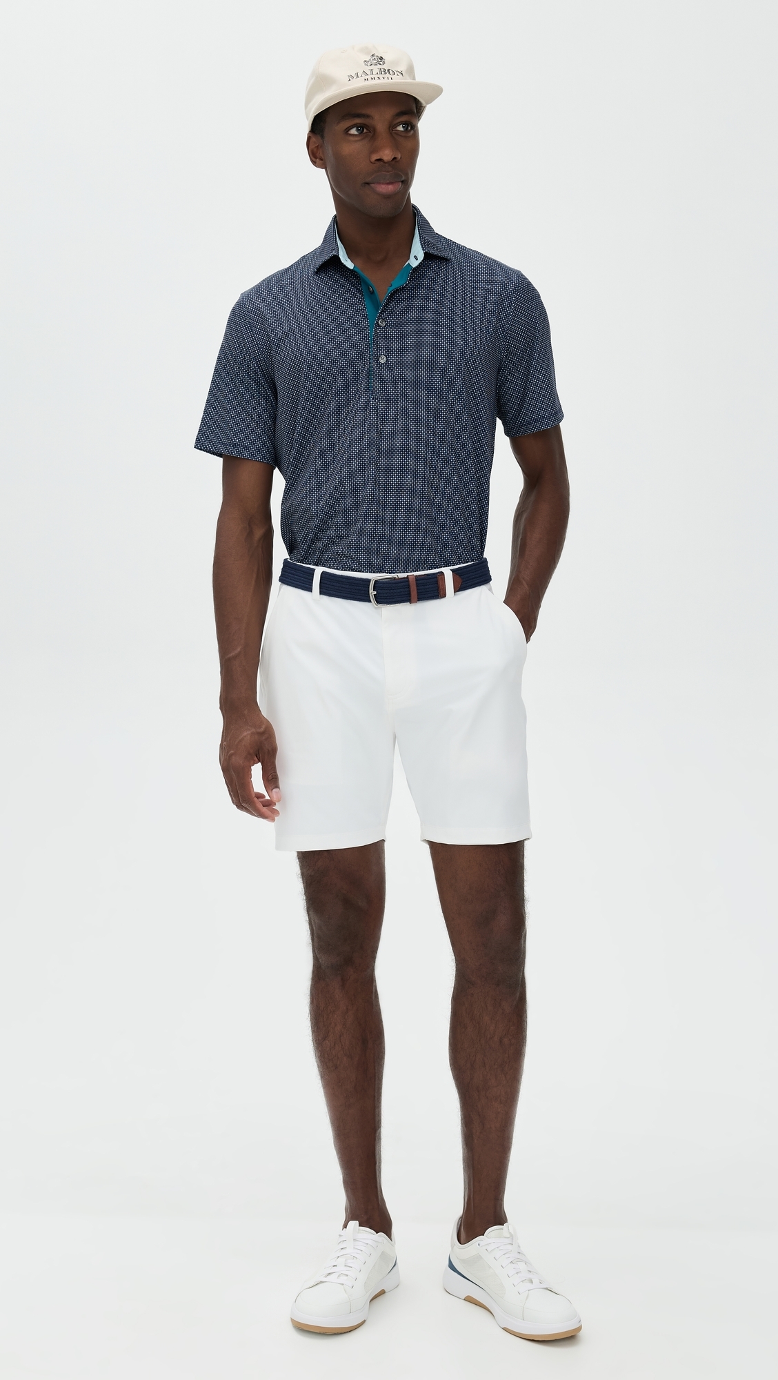 Varick Pull On Shorts 7.5 Bright White