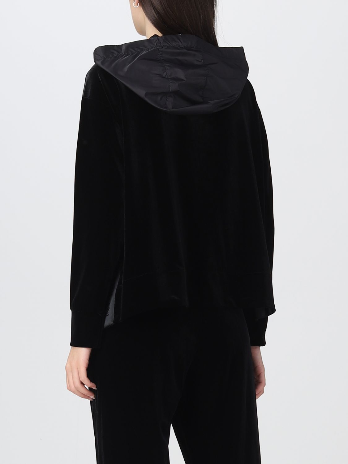 Sweatshirt Woman color Black