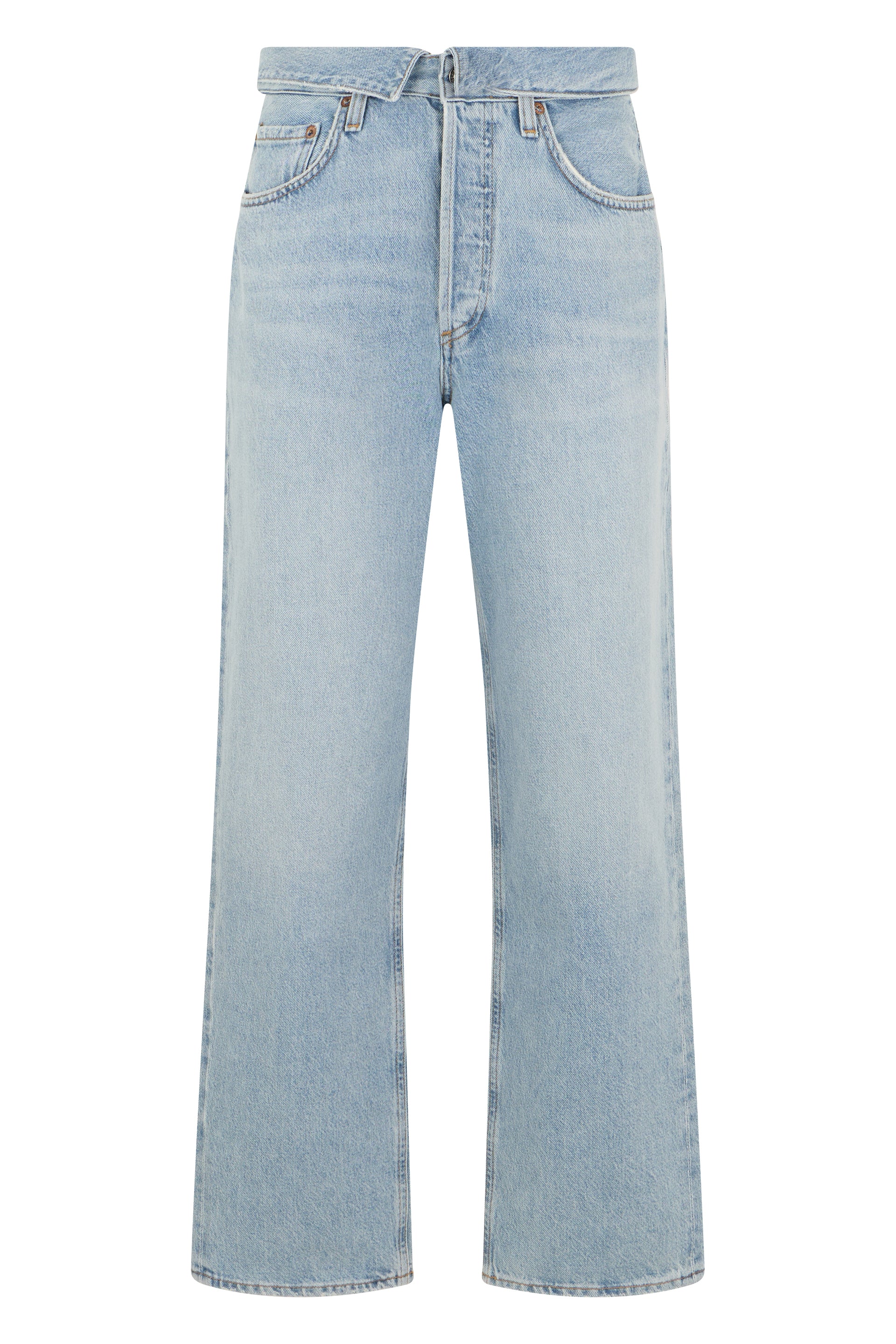 Straight Cut High Waist Jeans