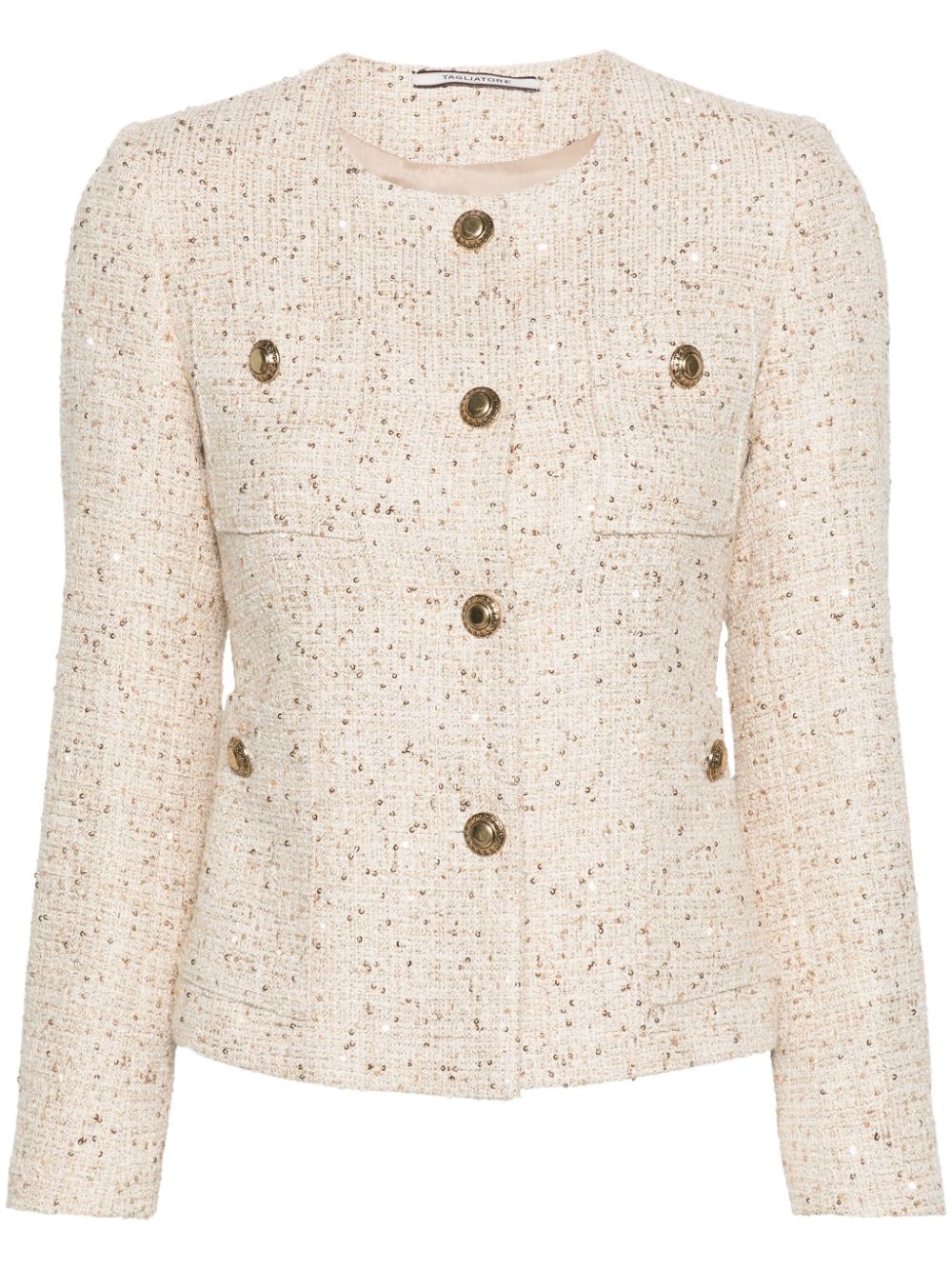 Beverly tweed jacket - Neutrals