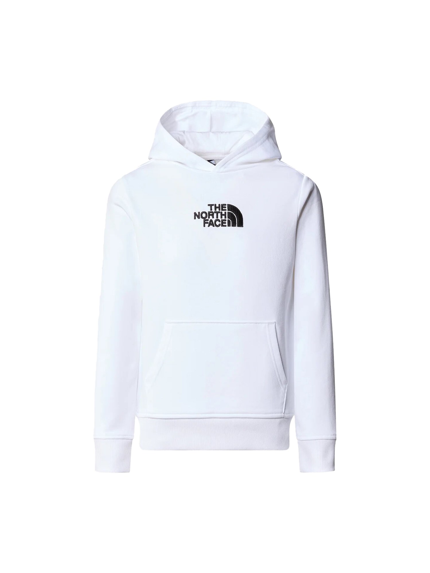 B drew peak light p/o hoodie tnf white