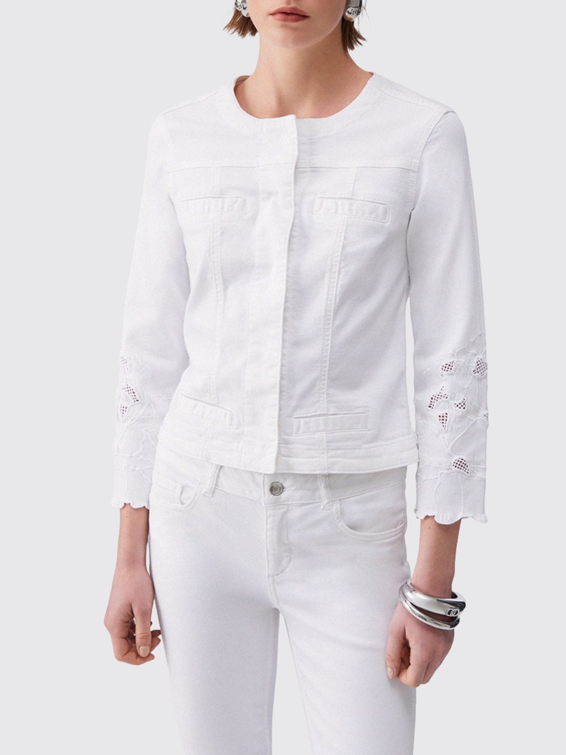 Jacket Woman color White