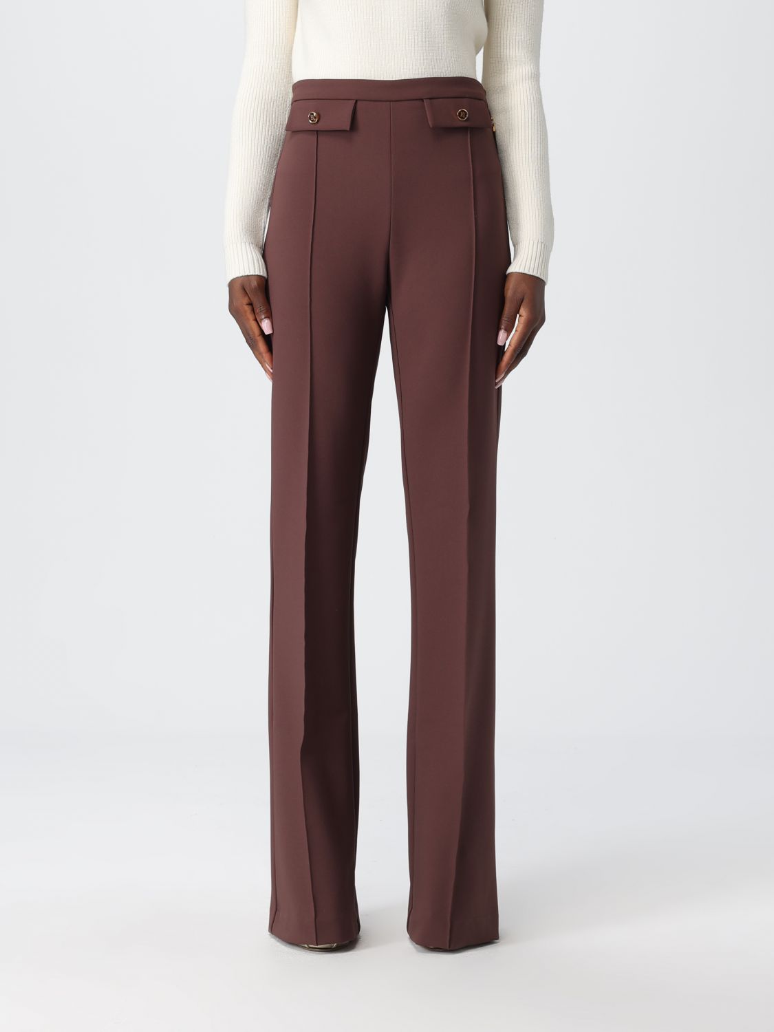 Pants Woman color Brown