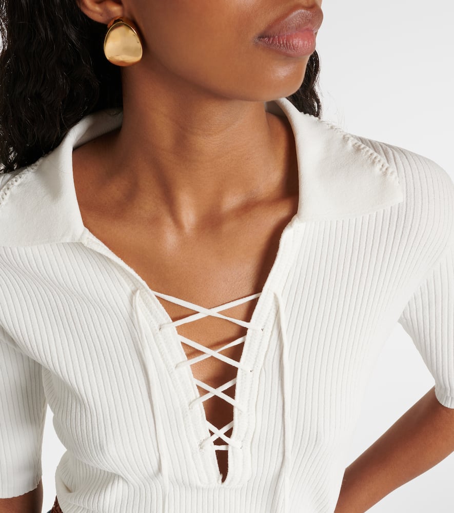 Frame Ribbed-knit sweater