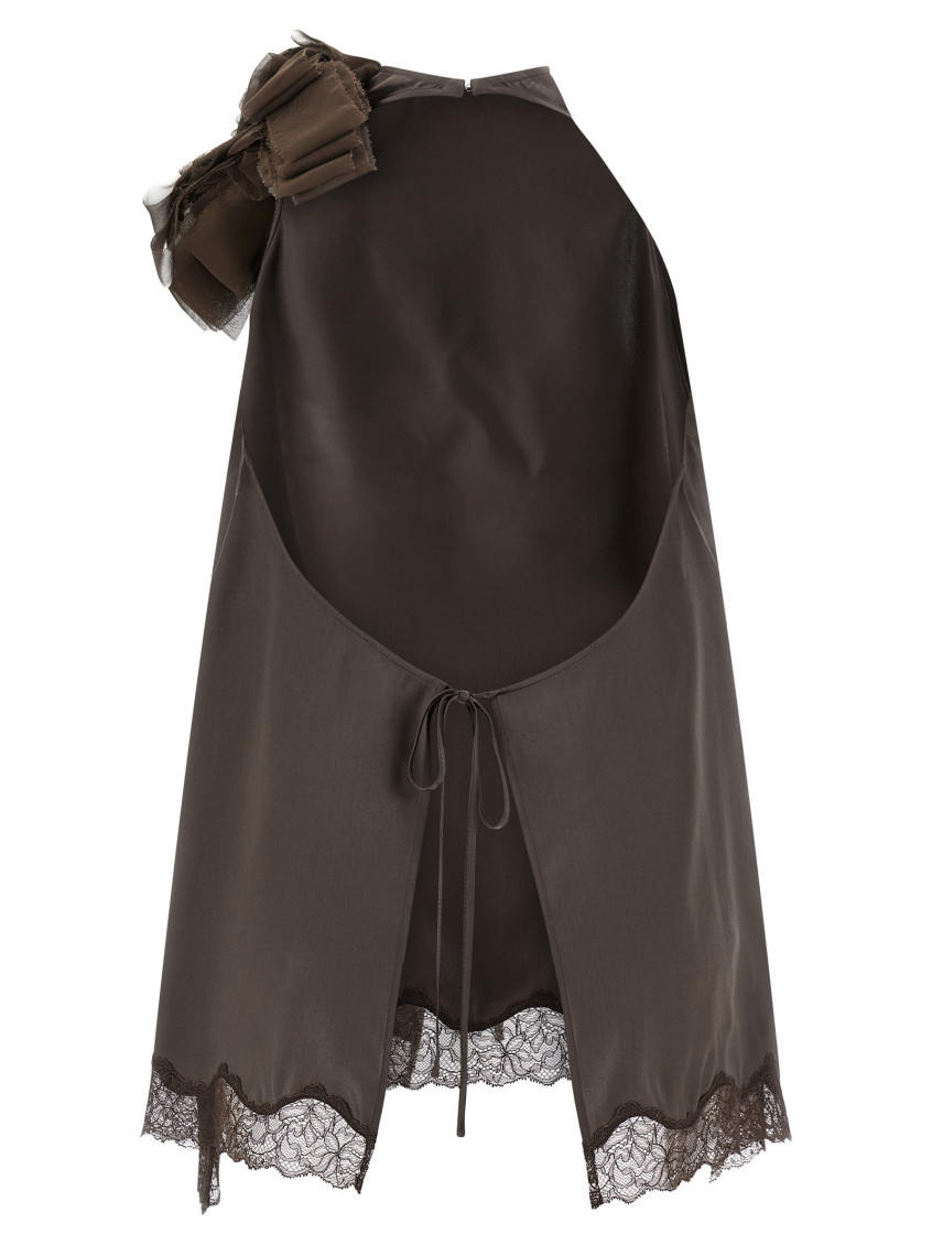 Blouse 01 Tops Brown