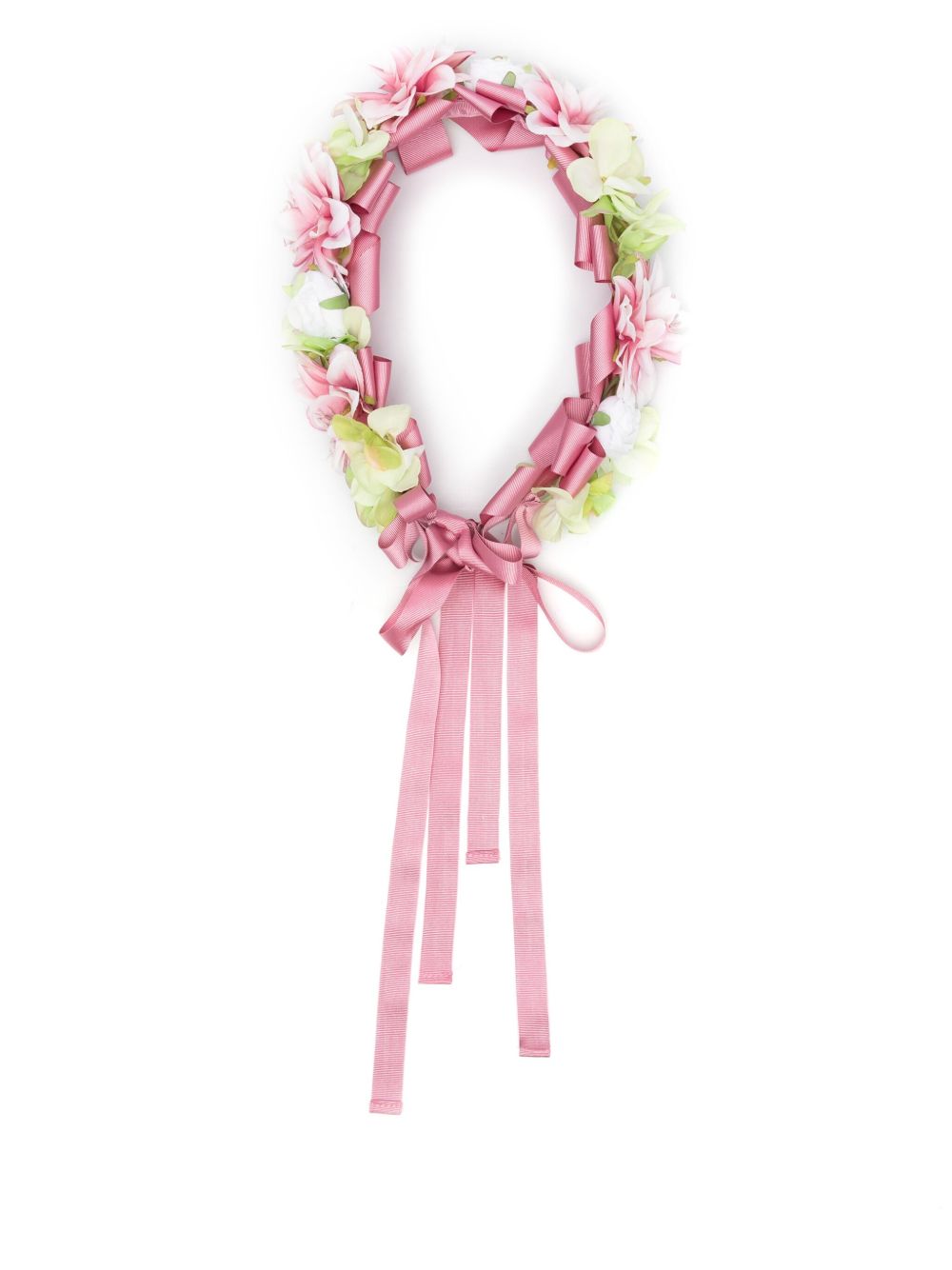 Colorichiari 키즈 floral-appliqué hair band - Pink FL968187AF723