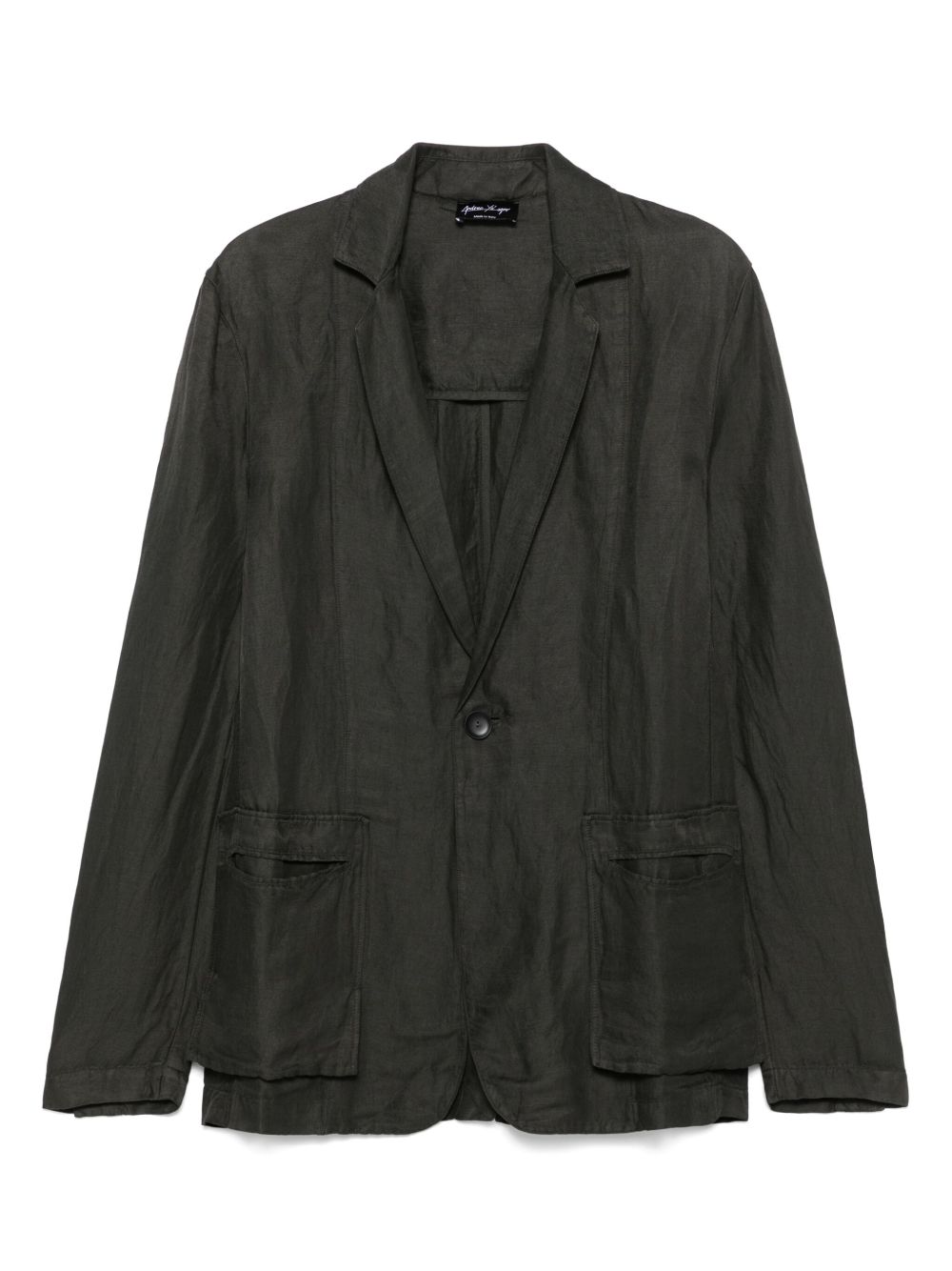 Andrea Ya'aqov single-breasted blazer - Grey