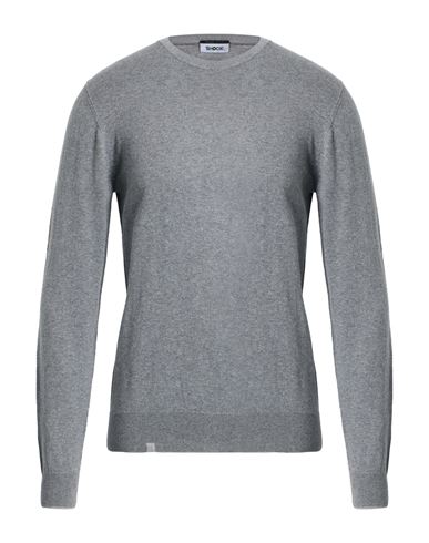 Man Sweater Grey Size 38 Cotton, Cashmere