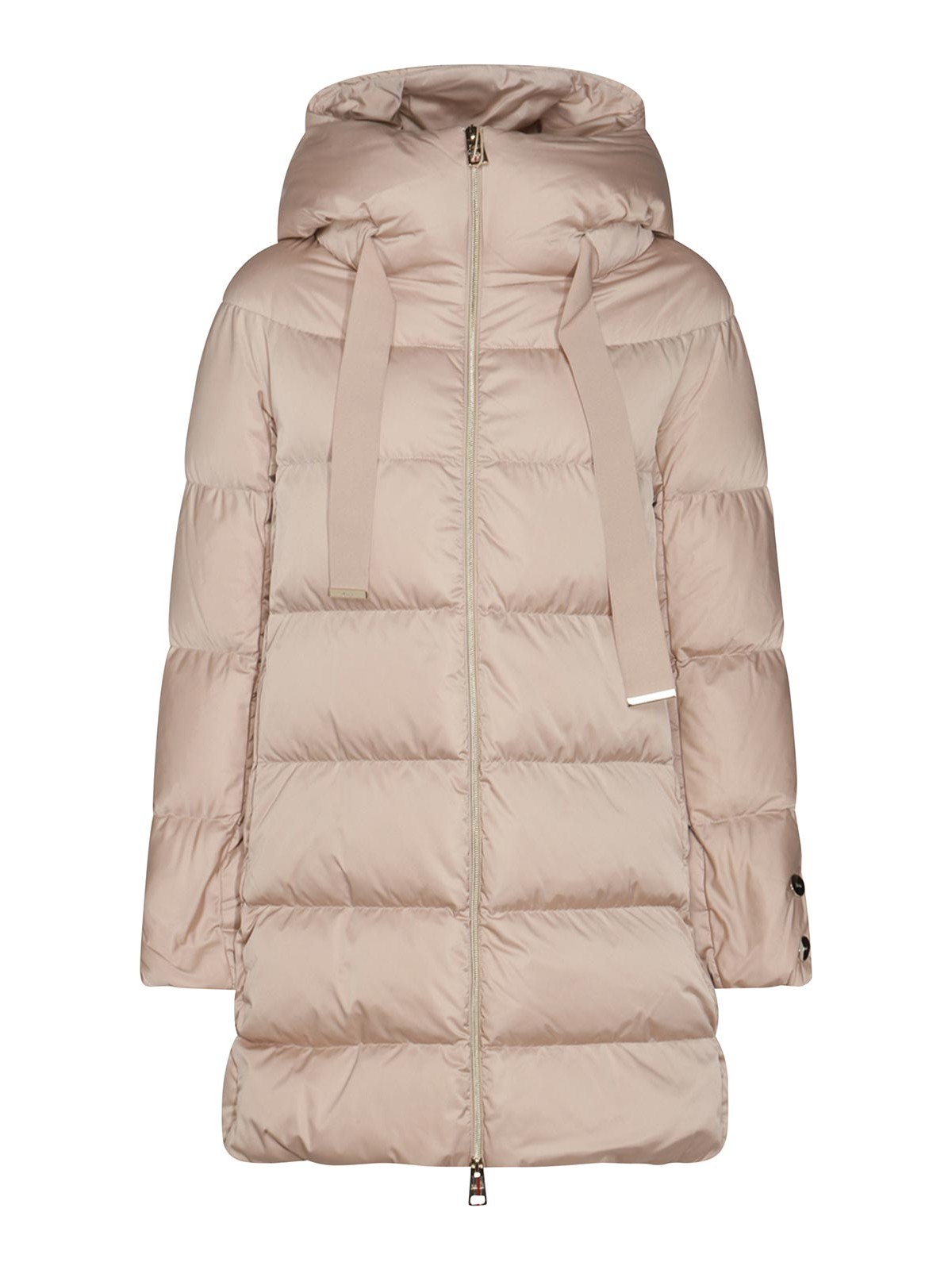 Cream Puffer Down Jacket