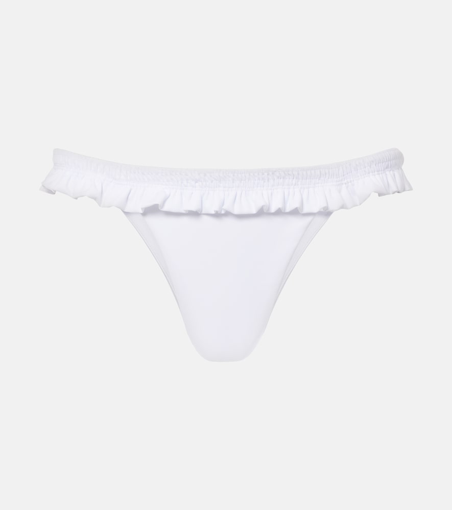 Esterel ruffled bikini bottoms