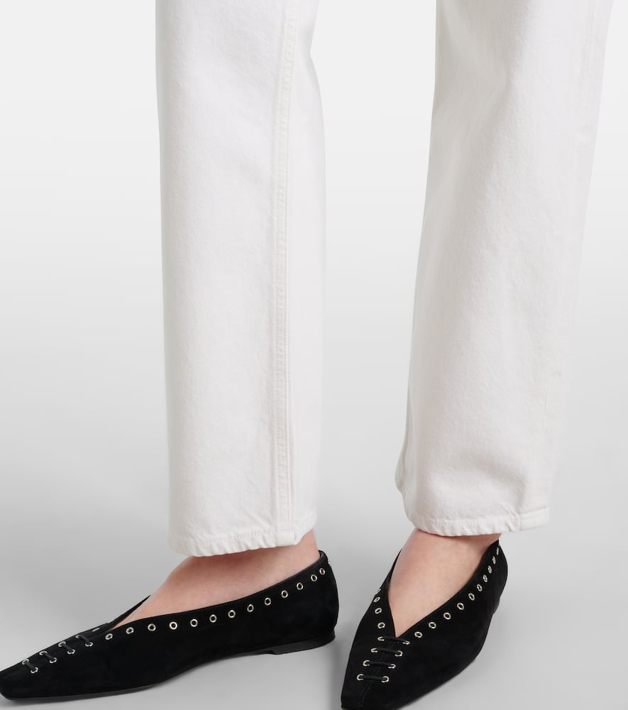 90s mid-rise straight jeans