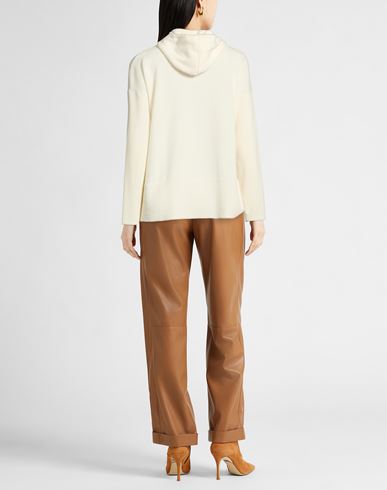 Platinum Woman Sweater Off white Size L Wool, Cashmere