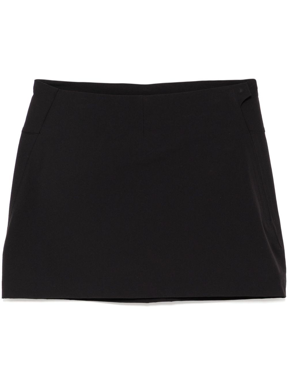 JOHANNA PARV zip pocket skirt - Black