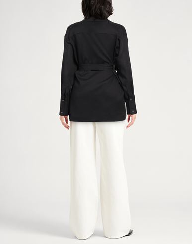 Fabiana Filippi Woman Jacket Black Size 12 Linen