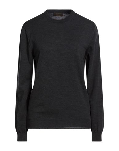 Slowear Flexwool Woman Sweater Charcoal Size 14 Virgin Wool, Polyamide