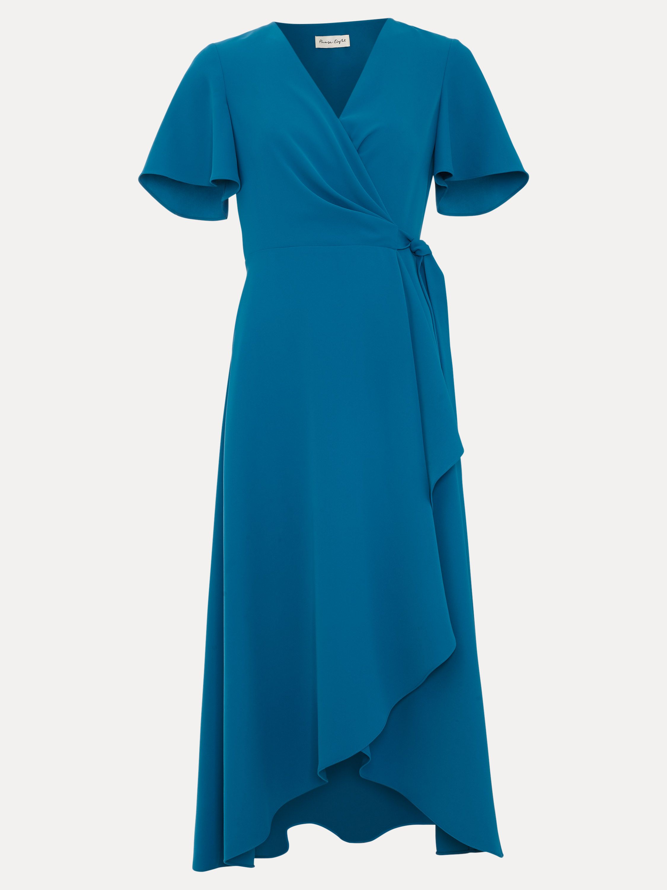 Phase Eight Women's Julissa Wrap Midi Dress in Turquoise