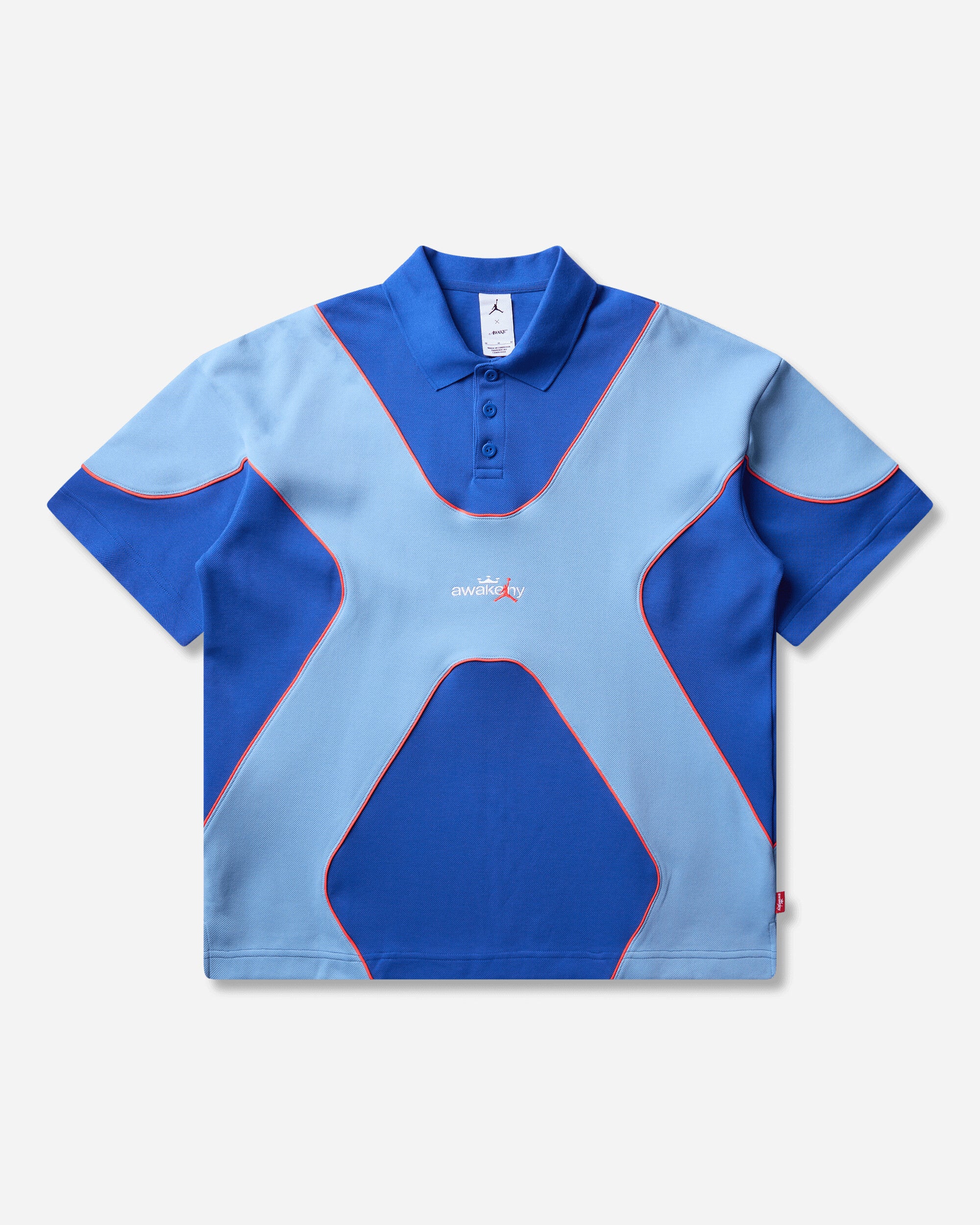 Men s Awake NY Polo Shirt Light Blue / Royal / Infrared