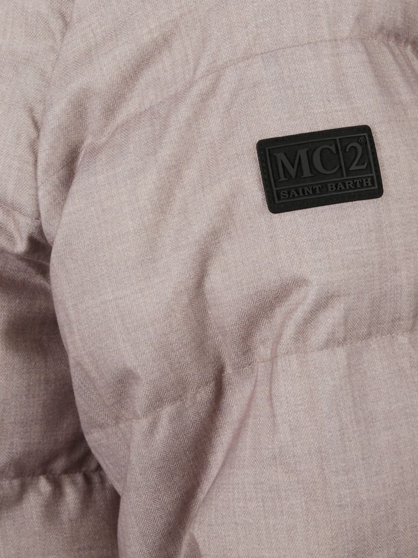 Saint Barth - hooded padded jacket for all season