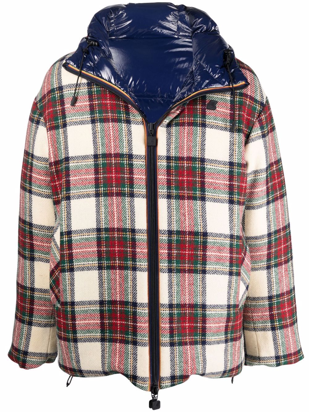 K-Way R&D virgin wool down-filled jacket - Neutrals