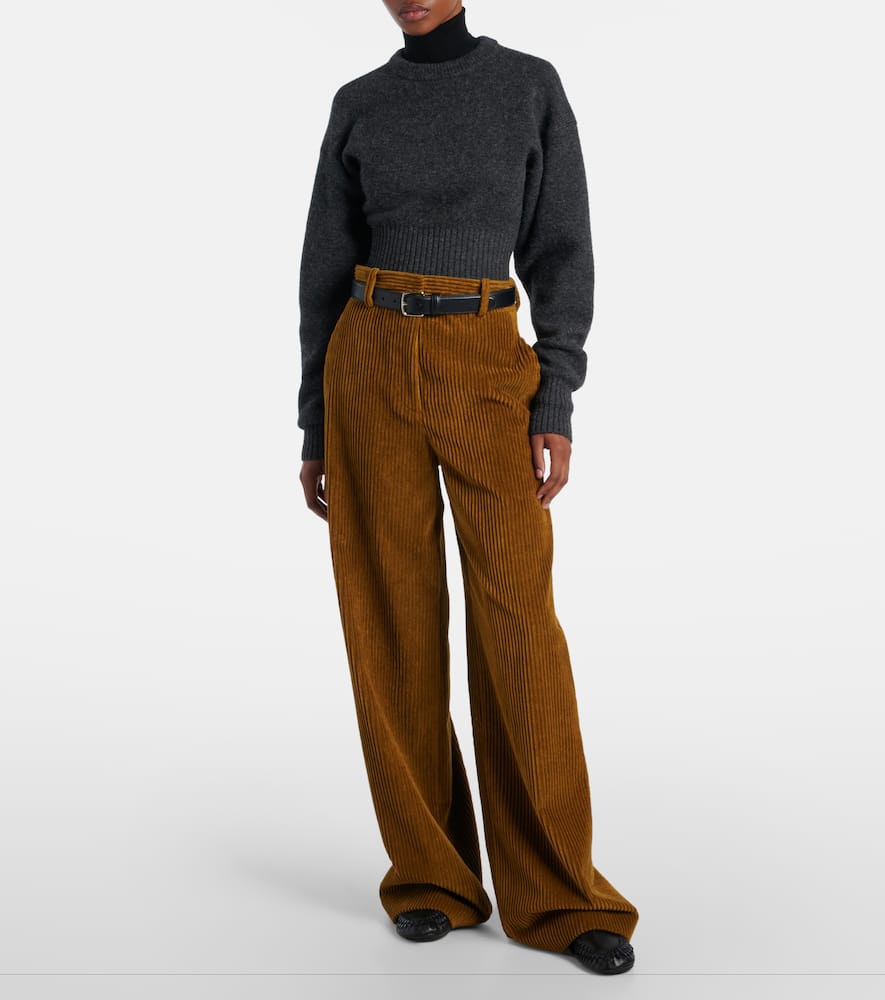 Randi wool and alpaca-blend sweater